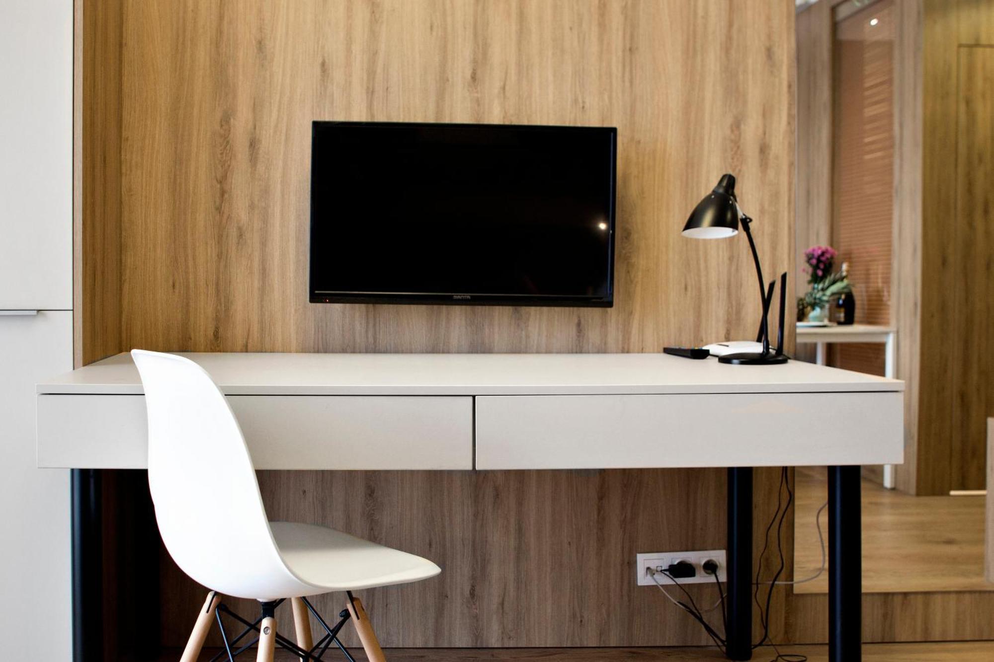 Wolska Residence Serviced Apartments Varsovia Habitación foto